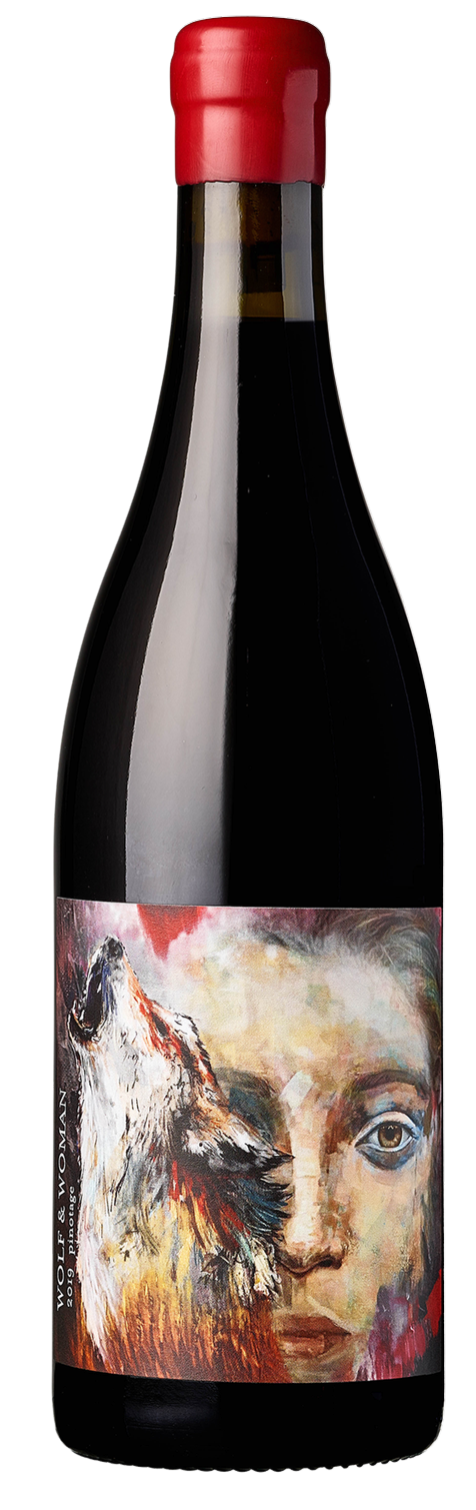 Wine Table Wolf & Woman