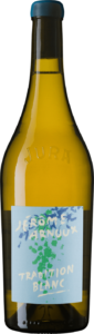 Flaskbild på vitt juravin, jerome arnaux