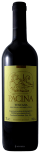 Flaskbild på Pãcina Toscana 2014