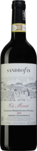 Flaskbild på Sandro Fay's Ca Morei från Valtellina