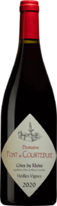 Flaskbild på Domaine Font de Courtedune Côtes du Rhône Vieilles Vignes 2021
