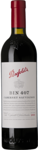 Flaskbild på Penfolds Bin 407 Cabernet Sauvignon 2021
