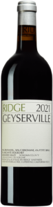 Flaskbild på Ridge Geyserville 2021