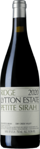 Flaskbild på Ridge Lytton Estate Petite Sirah 2020