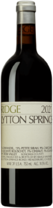 Flaskbild på Ridge Lytton Springs 2021