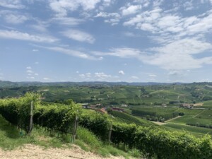 Utsikt från Brunate med Barolo i horisonten
