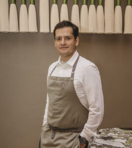 Porträttbild på kocken Jorge Vallejo