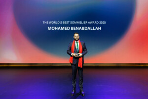 Mohamed Benabdallah vann The World's Best Sommelier Award
