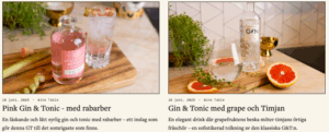 Sommarinspiration med drinkrecept