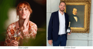 Elise Losfelt lämnar Charles Heidsieck för familjegården i Languedoc. Hennes efterträdare blir Emilien Erard, med gedigen erfarenhet från topphus som Ayala och Billecart-Salmon.