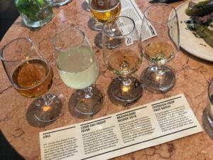 Ciderprovning på Spritmuseum