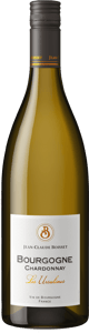 En flaska med Jean-Claude Boisset Bourgogne Chardonnay Les Ursulines 2022, ett vitt vin från Bourgogne i Frankrike