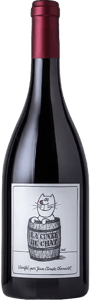 En flaska med Chateau Cambon Cuvée du Chat 2021, ett rött vin från Frankrike
