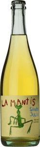 En flaska med Bodega Santa Julia La Mantis 2023, ett mousserande från Cuyo i Argentina