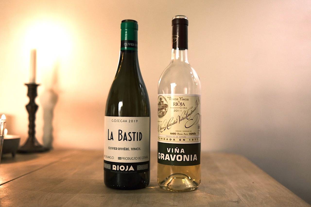 Bild på Duellen: Två nyanser av vit Rioja