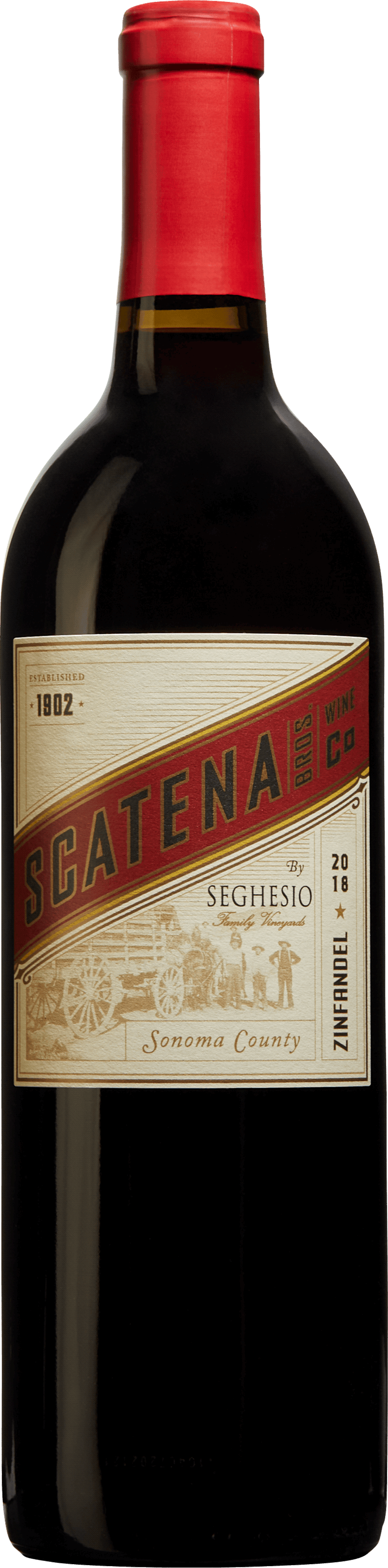 Bild på Scatena Brothers Zinfandel by Seghesio Family Vineyards 2018