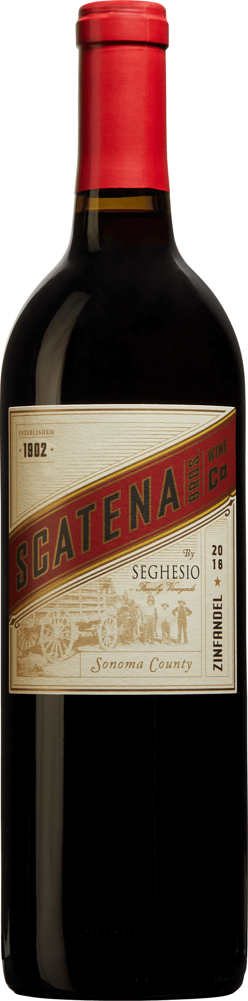 Bild på Scatena Brothers Zinfandel by Seghesio Family Vineyards 2018