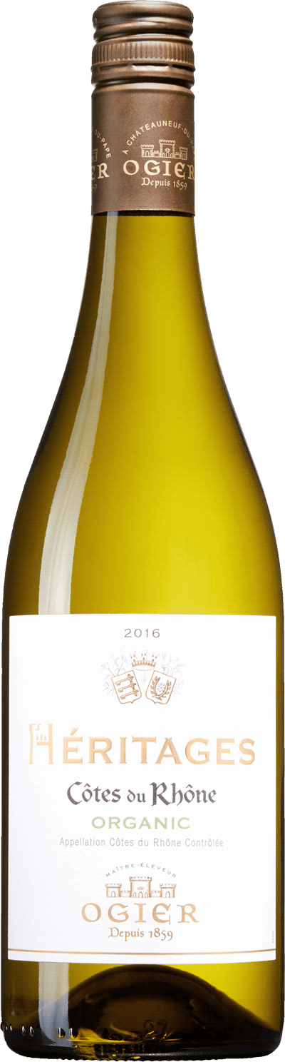 Bild på Héritages Côtes du Rhône Blanc Ogier 2019