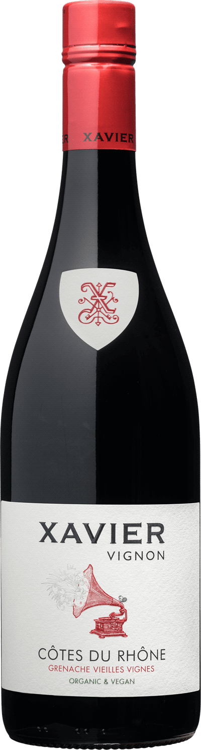 Winetable rhonedalen Xavier Vignon Côtes-du-Rhône