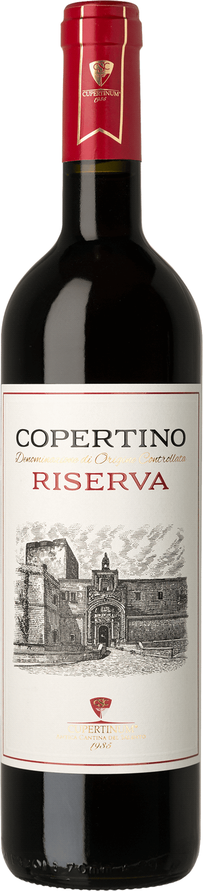 Winetable Copertino Riserva Italien rödvin prisvärt