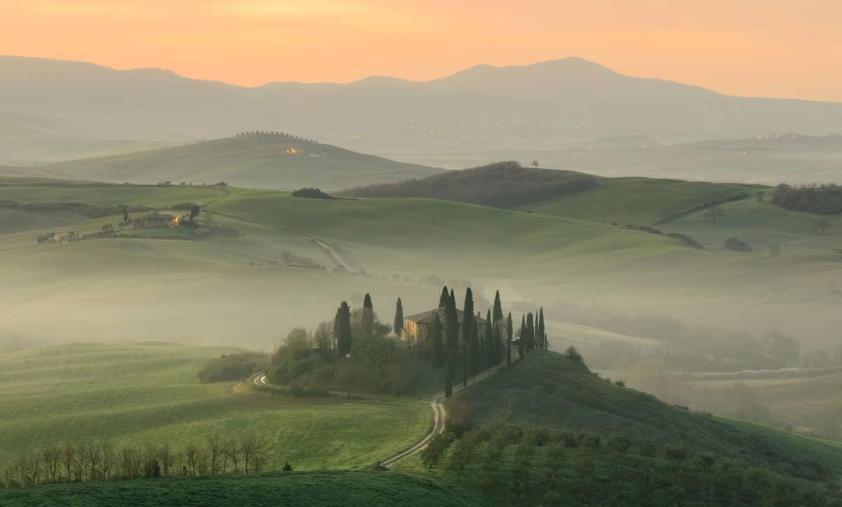 Toscanas storslagna skönheter