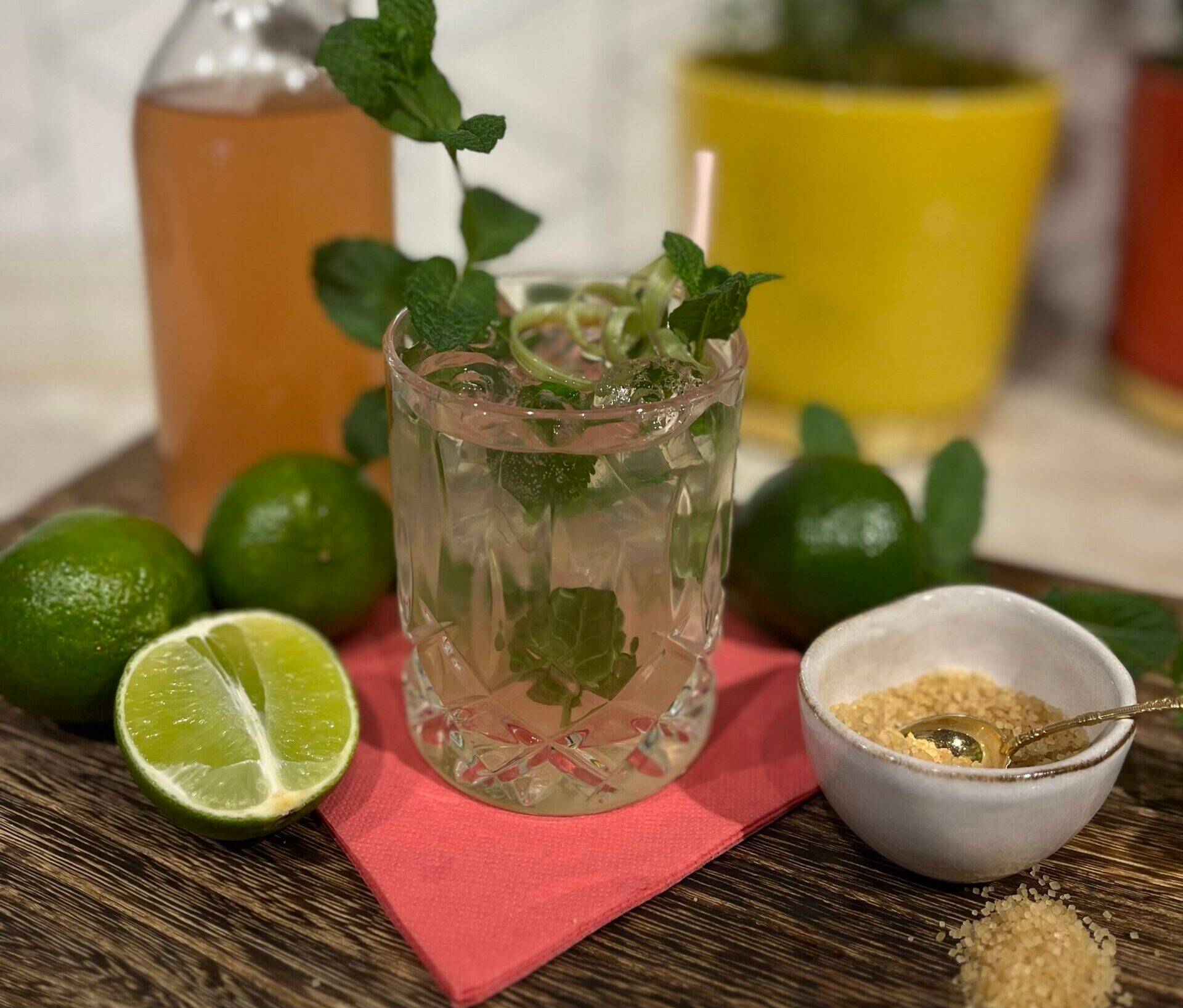 Bild på Rabarbermojito