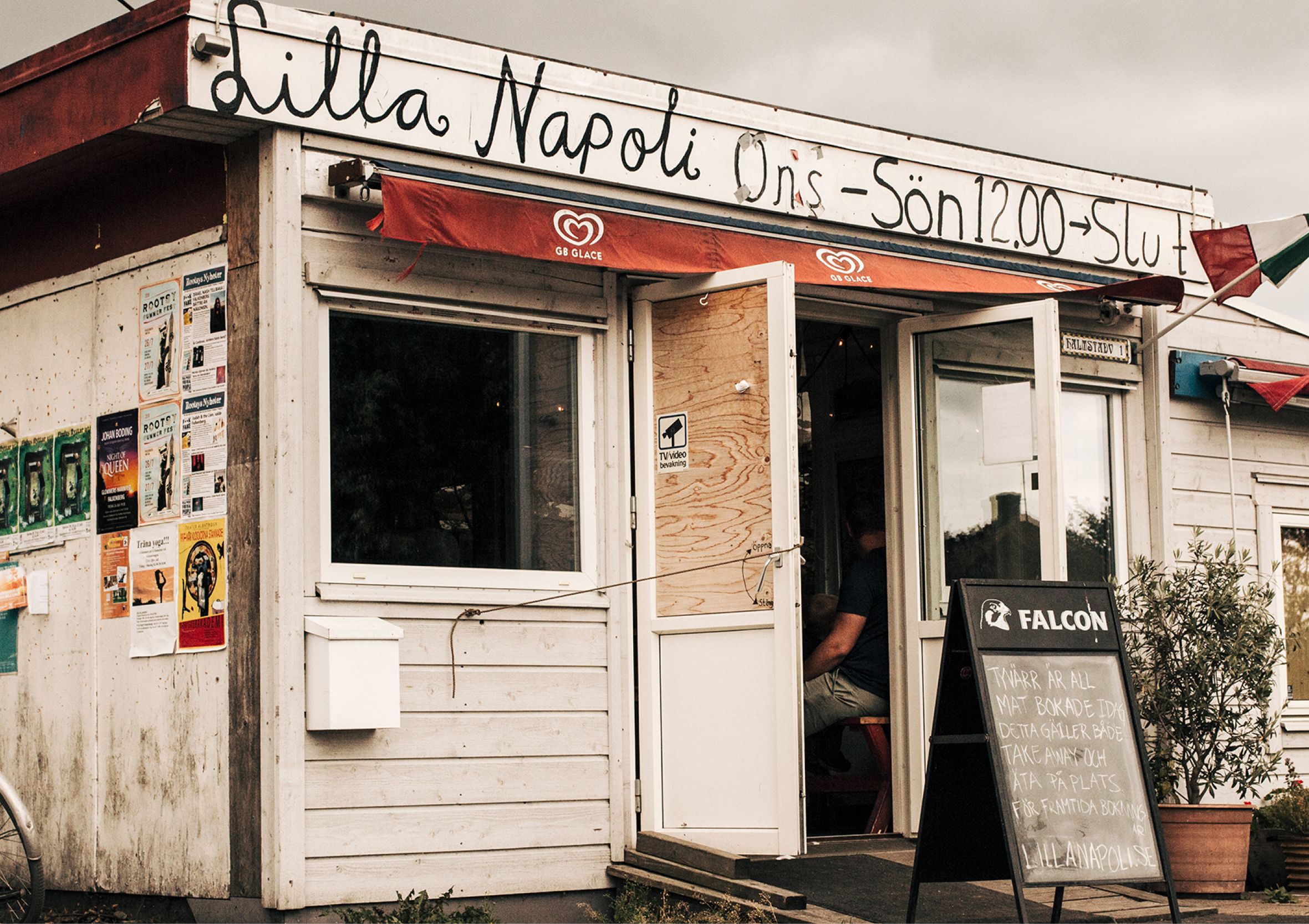 Bild på Lilla Napoli, en vinbar i Halland, Falkenberg