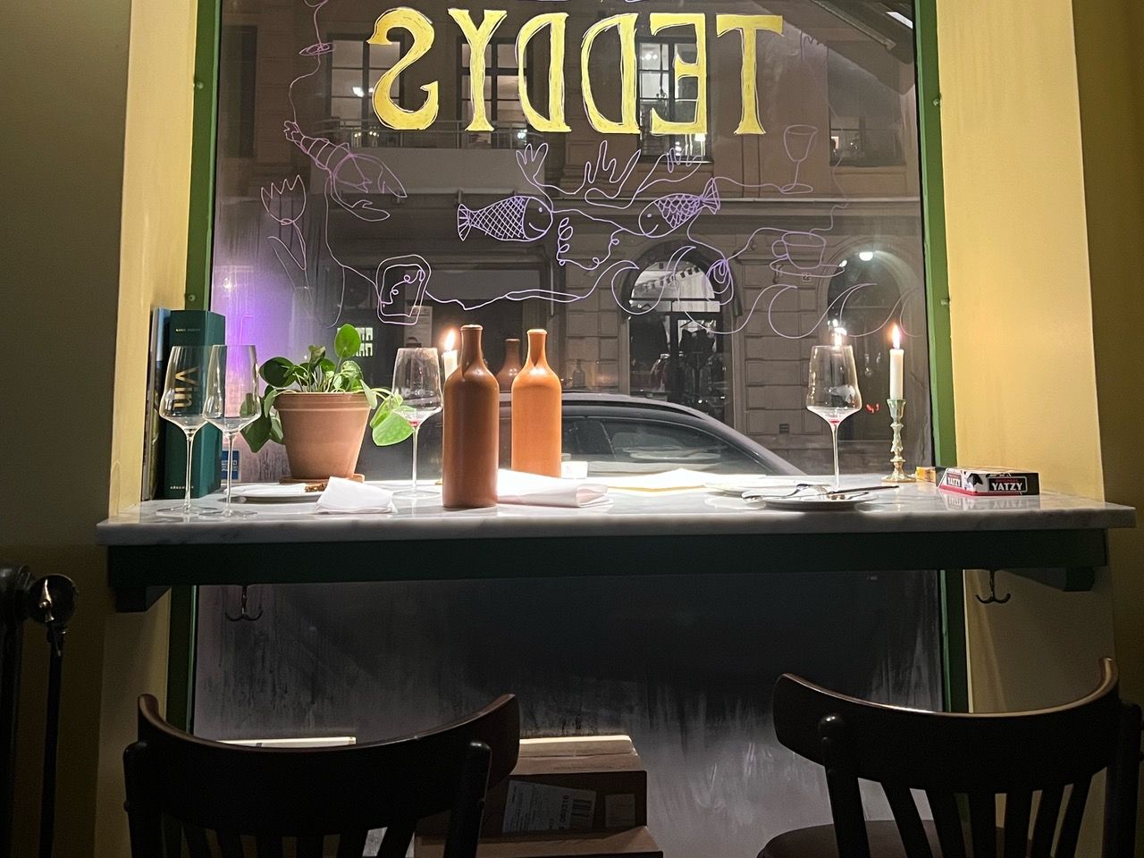 Bild på Teddys, en vinbar i Stockholm, Östermalm