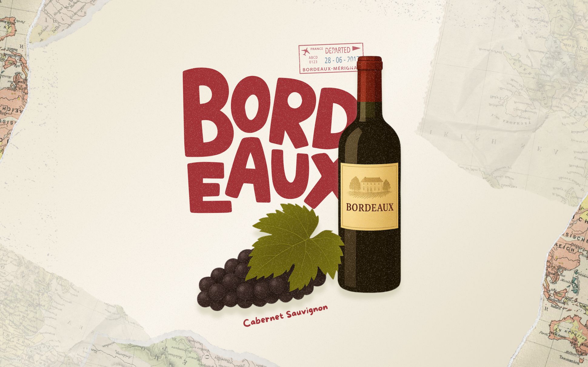 Bordeaux hjärta cabernet sauvignon = sant!