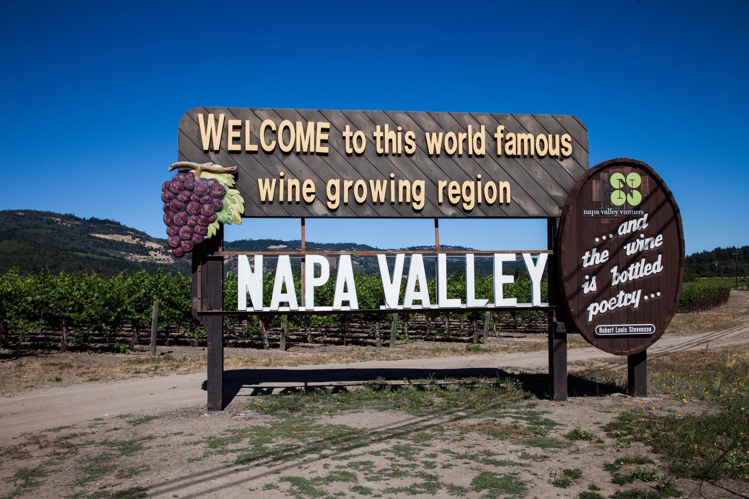 Bild på Napa Valley – en världskänd och älskad region är hotad