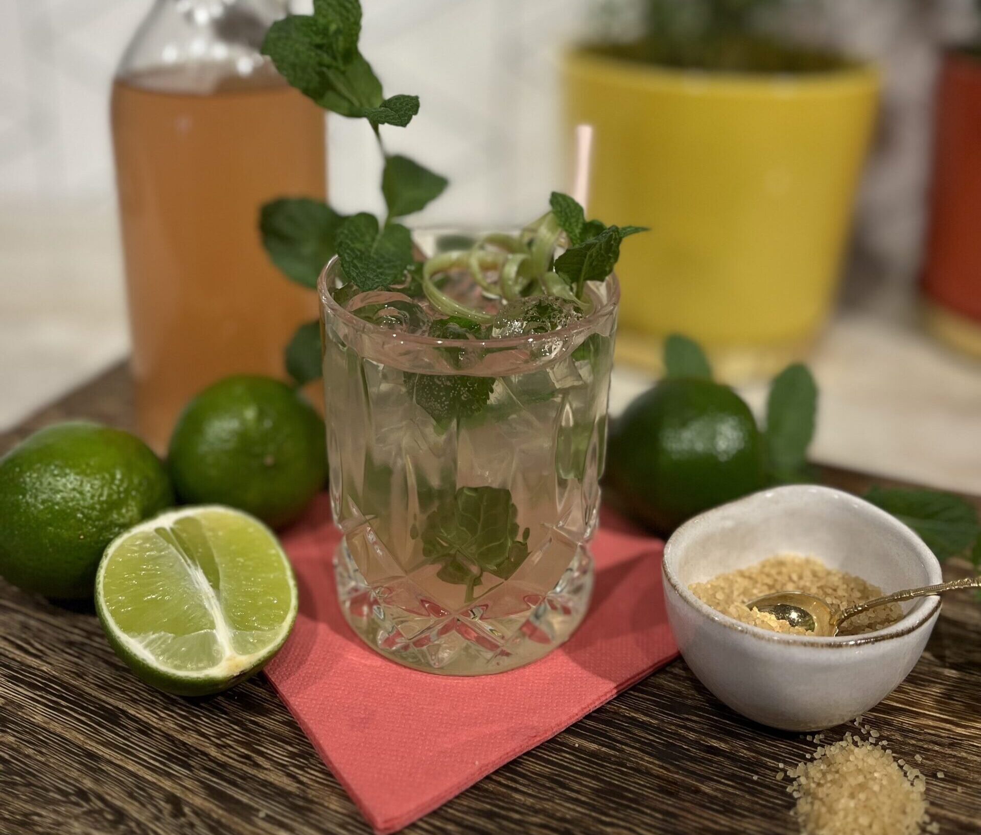 Rabarbermojito