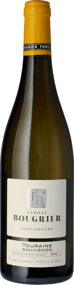 Famille Bougrier Confidences Touraine Sauvignon Blanc 2022