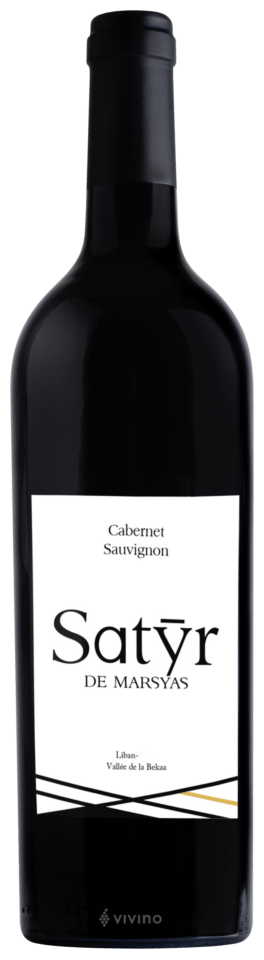 Flaskbild på Satyr de Marsyas Cabernet Sauvignon 2018