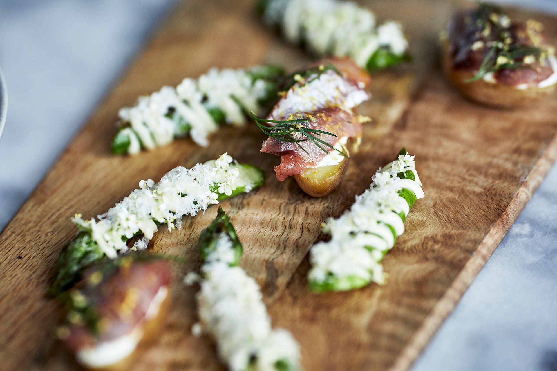 Svensk sommar med matjessill och potatis-twist