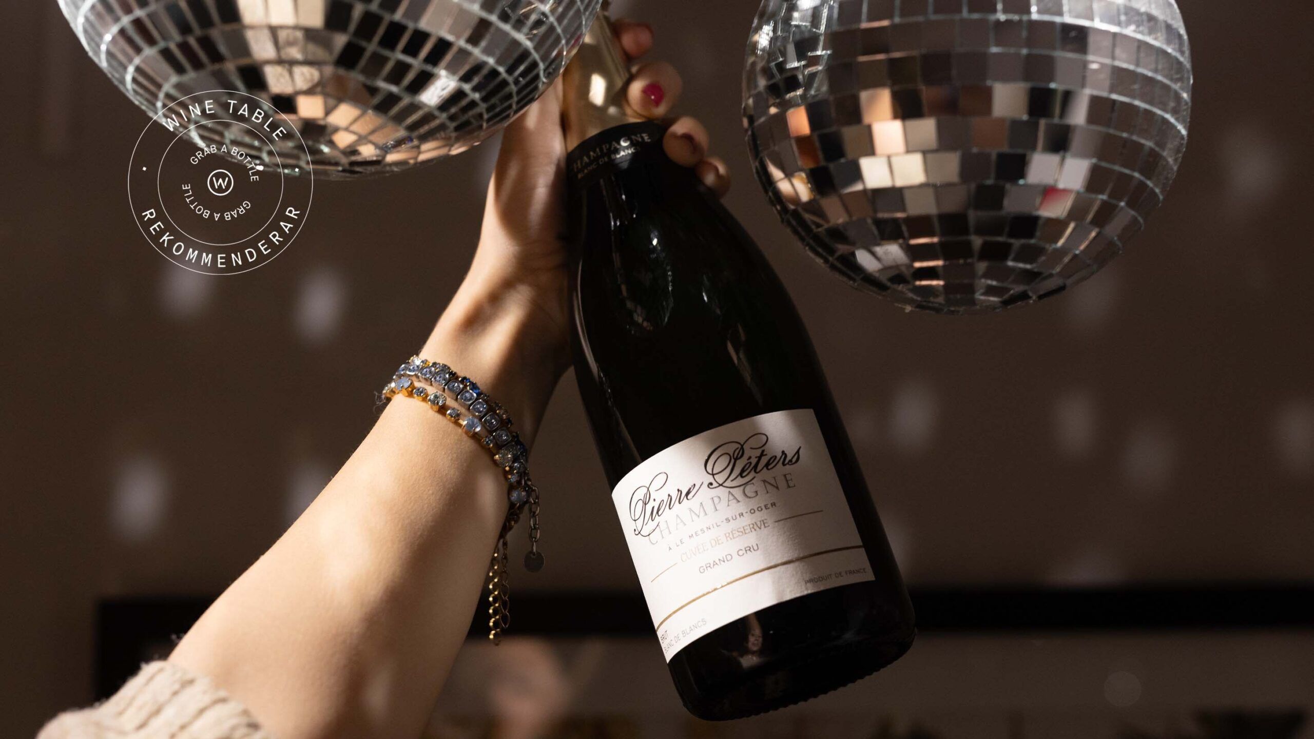 Champagne på Systembolaget till Nyår