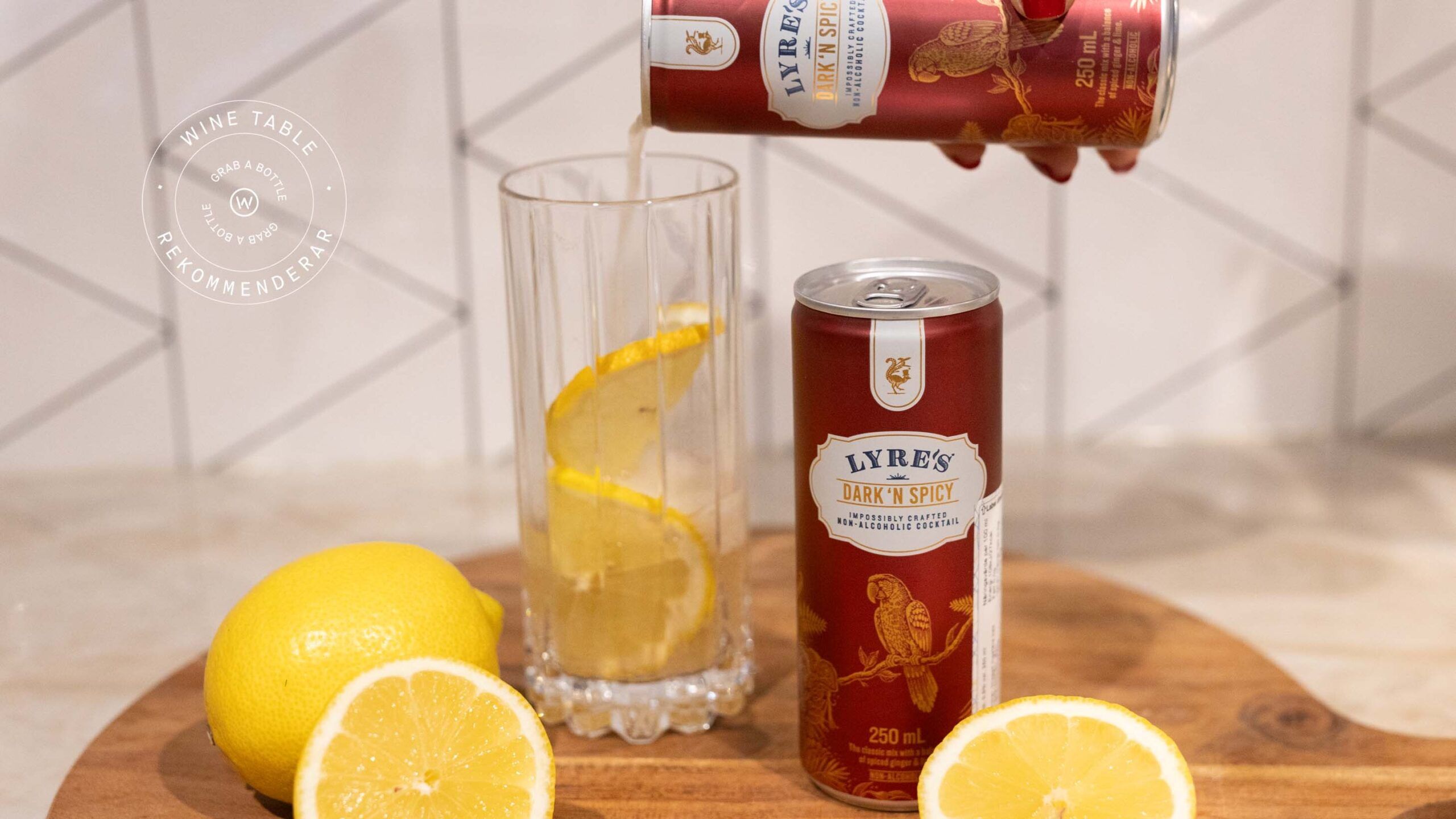 Tre alkoholfria cocktails