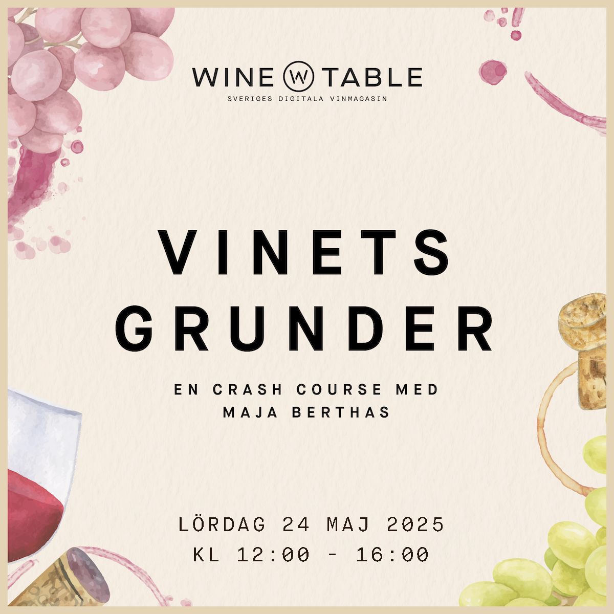 Bild på Vinets grunder – En snabbkurs i vin