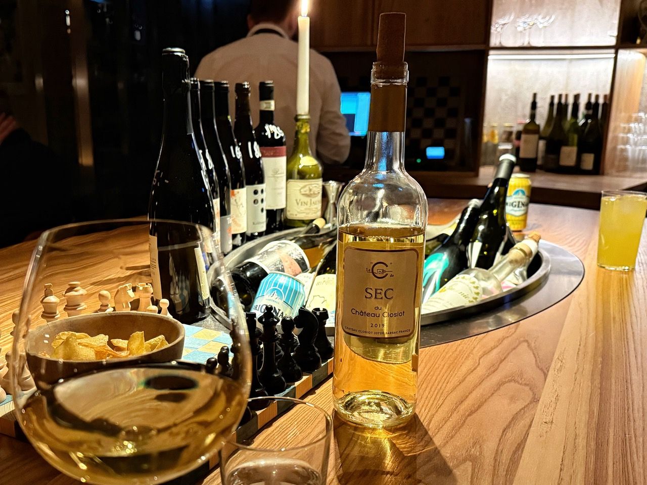 Vinbar i Stockholm med Schackkurser