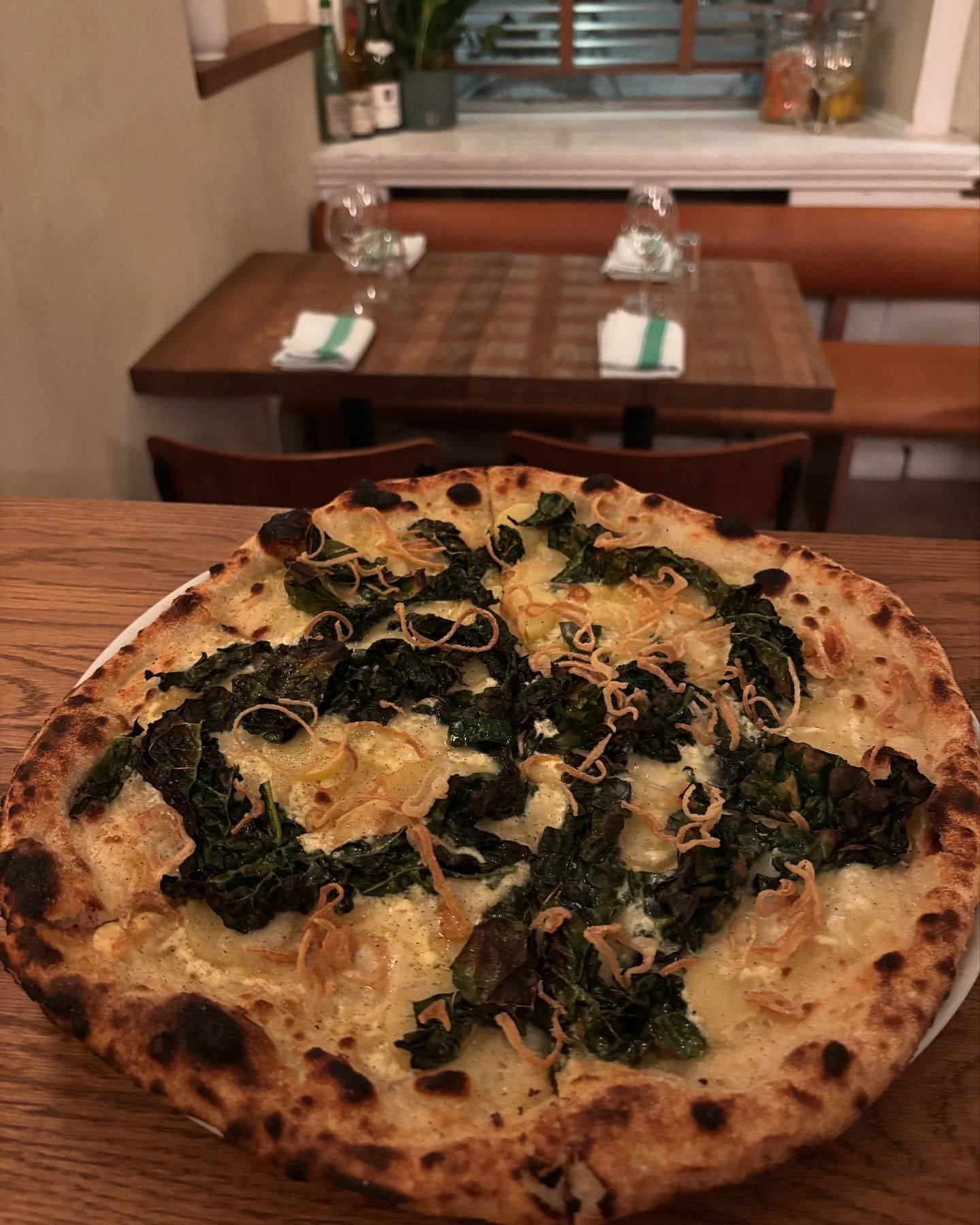 Pizza på bar nacka