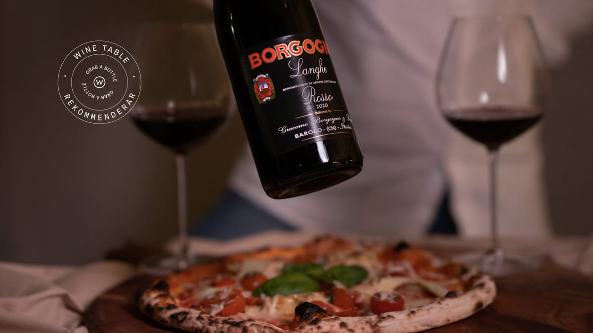 Bild på Grab a Bottle – tre prima pizzaviner