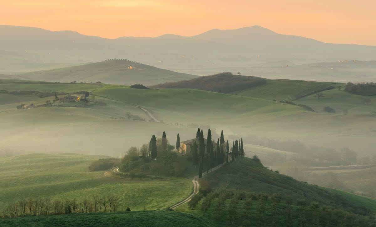 Bild på Toscanas storslagna skönheter
