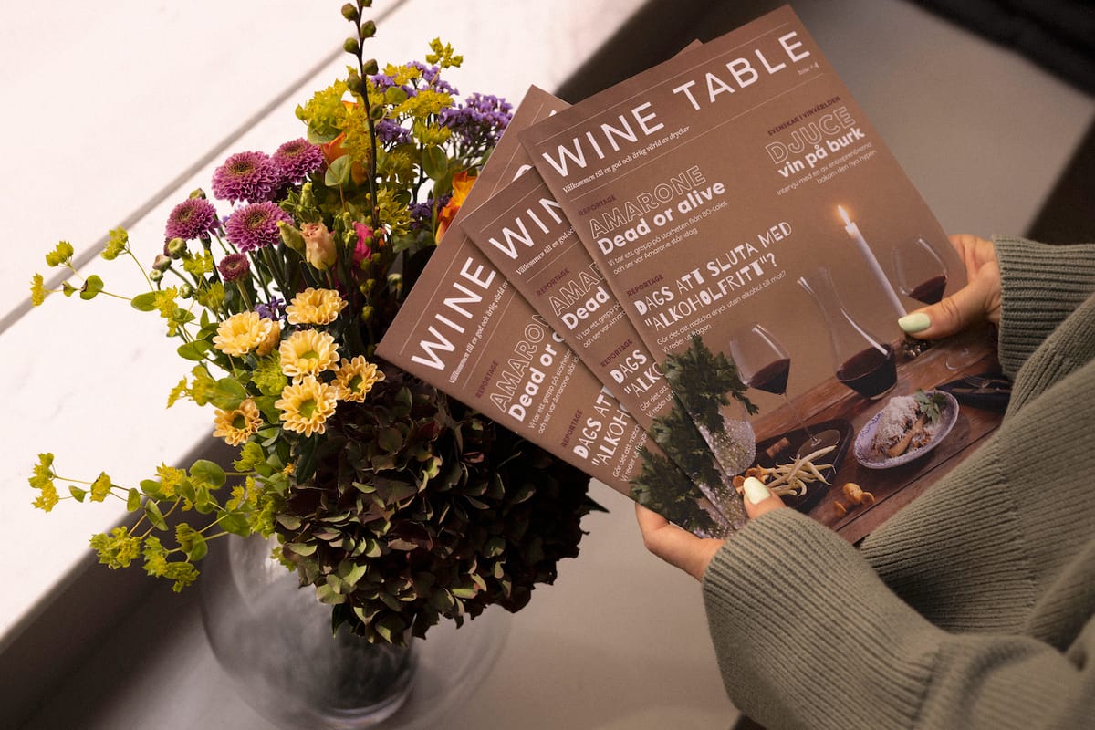 Bild på Nu är Wine Tables fjärde magasin här!