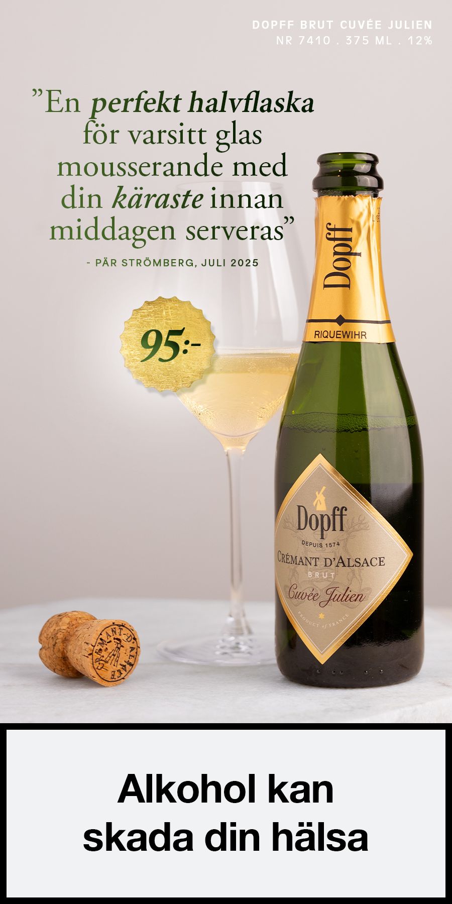 Bild på Dopff Brut Cuvee Julien