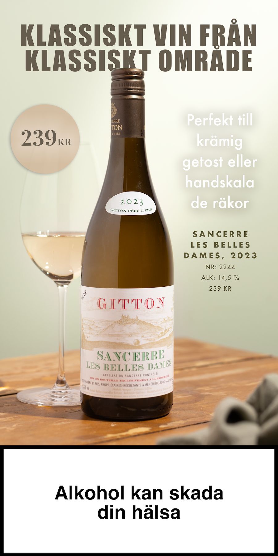 Bild på Sancerre Les Belles Dames 2023