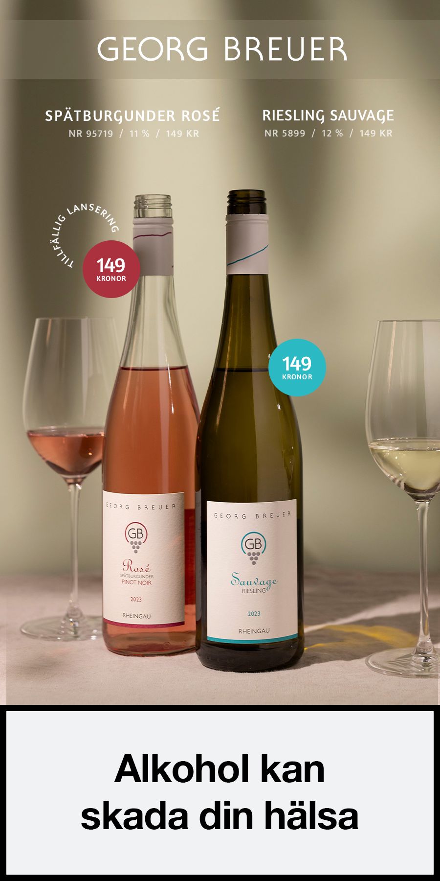 Bild på Georg Breuer Sauvage & Rosé