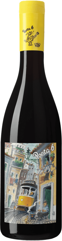 En pet-flaska med Porta 6 Tejo 2020, ett rött vin från Tejo i Portugal