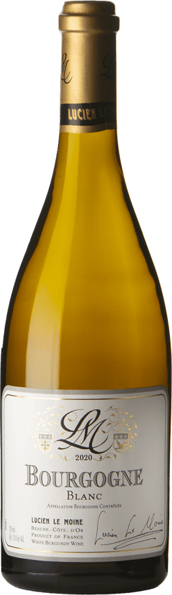 En glasflaska med Domaine Vincent Carême Vouvray Le Peu Morier 2020, ett vitt vin från Frankrike