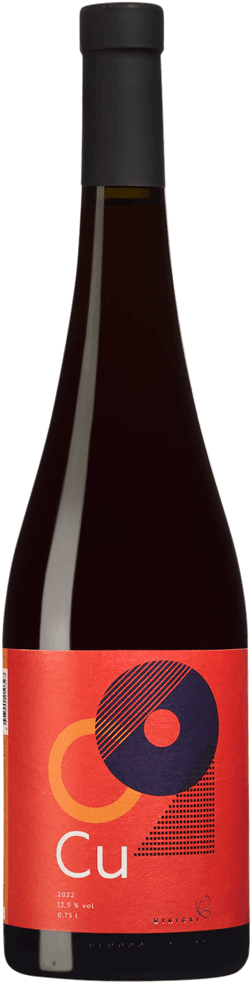 En glasflaska med Domaine Vincent Carême Vouvray Brut 2020, ett vitt vin från Serbien