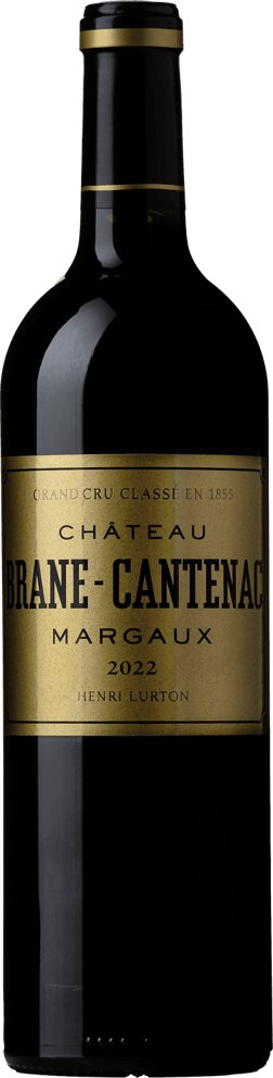 En glasflaska med Château de Villeneuve Les Cormiers 2021, ett rött vin från Bordeaux i Frankrike