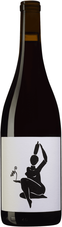 En glasflaska med Stolpman Vineyards La Cuadrilla 2022, ett rött vin från Kalifornien i USA